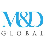 M&D GLOBAL logo, M&D GLOBAL contact details