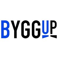 ByggUp AS logo, ByggUp AS contact details