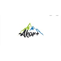 Akor+ logo, Akor+ contact details