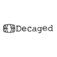 Decaged logo, Decaged contact details