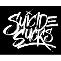 SUICIDE SUCKS logo, SUICIDE SUCKS contact details