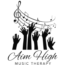 Aim High Music Therapy logo, Aim High Music Therapy contact details