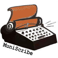 MuniScribe logo, MuniScribe contact details