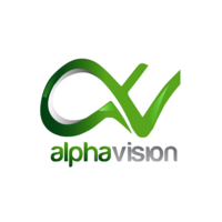 Alpha Visions logo, Alpha Visions contact details