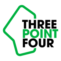 Three Point Four Media logo, Three Point Four Media contact details