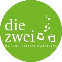 die zwei marketing logo, die zwei marketing contact details