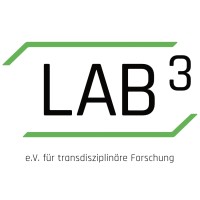 LAB³ e.V. logo, LAB³ e.V. contact details