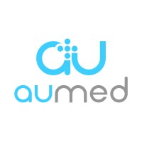 AuMed logo, AuMed contact details