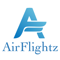 AirFlightz logo, AirFlightz contact details