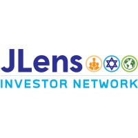 JLens logo, JLens contact details