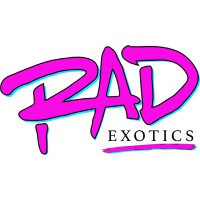 RAD Exotics logo, RAD Exotics contact details