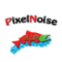 PixelNoise logo, PixelNoise contact details