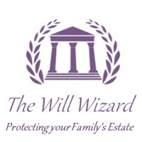 The Will Wizard logo, The Will Wizard contact details