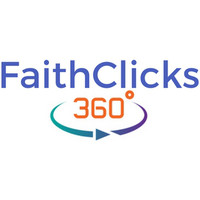 FaithClicks 360 logo, FaithClicks 360 contact details