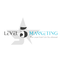 Level 5 Marketing logo, Level 5 Marketing contact details