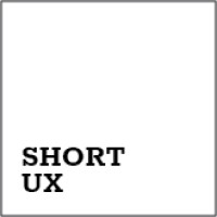 SHORT UX logo, SHORT UX contact details