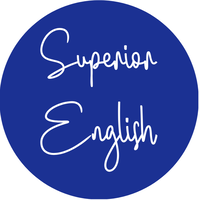 Superior English logo, Superior English contact details