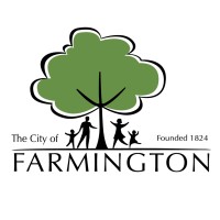 City of Farmington logo, City of Farmington contact details