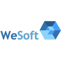 WeSoft logo, WeSoft contact details