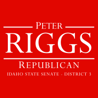 Riggs for Idaho logo, Riggs for Idaho contact details