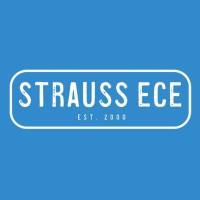 The Strauss ECE logo, The Strauss ECE contact details