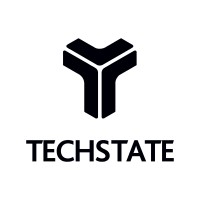 TechState.io logo, TechState.io contact details