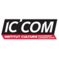 IC'COM logo, IC'COM contact details