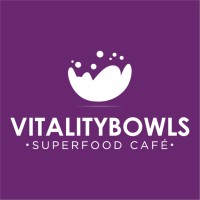 Vitality Bowls logo, Vitality Bowls contact details