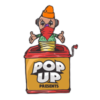 PopUp Presents logo, PopUp Presents contact details