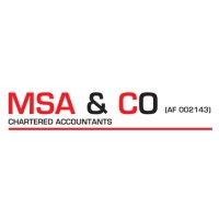 MSA & CO logo, MSA & CO contact details