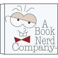 A Book Nerd Company logo, A Book Nerd Company contact details