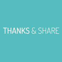 Thanks & Share logo, Thanks & Share contact details