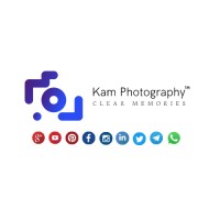 Kam Photography logo, Kam Photography contact details