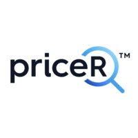 PriceR logo, PriceR contact details