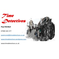 Time Detectives logo, Time Detectives contact details