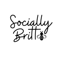 Socially Britt logo, Socially Britt contact details