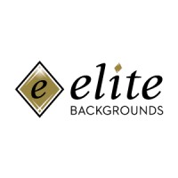 Elite Backgrounds logo, Elite Backgrounds contact details