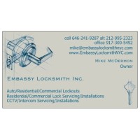 Embassy Locksmith Inc. logo, Embassy Locksmith Inc. contact details