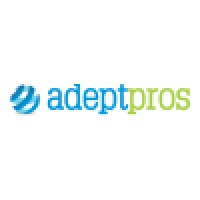 AdeptPros logo, AdeptPros contact details