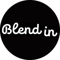 Blend in logo, Blend in contact details