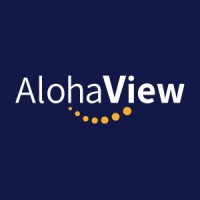 AlohaView logo, AlohaView contact details