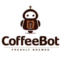 CoffeeBot logo, CoffeeBot contact details