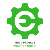 The E Project logo, The E Project contact details