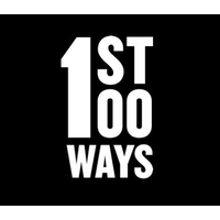 #First100Ways logo, #First100Ways contact details