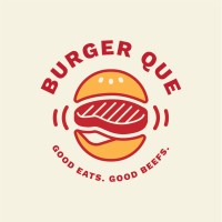 Burger Que logo, Burger Que contact details