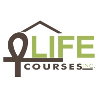 LIFE COURSES logo, LIFE COURSES contact details