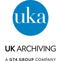 UK Archiving logo, UK Archiving contact details