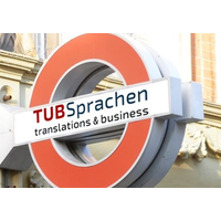 TUB Sprachen logo, TUB Sprachen contact details