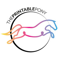 The Printable Pony logo, The Printable Pony contact details