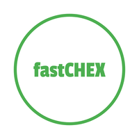 FastCHEX logo, FastCHEX contact details